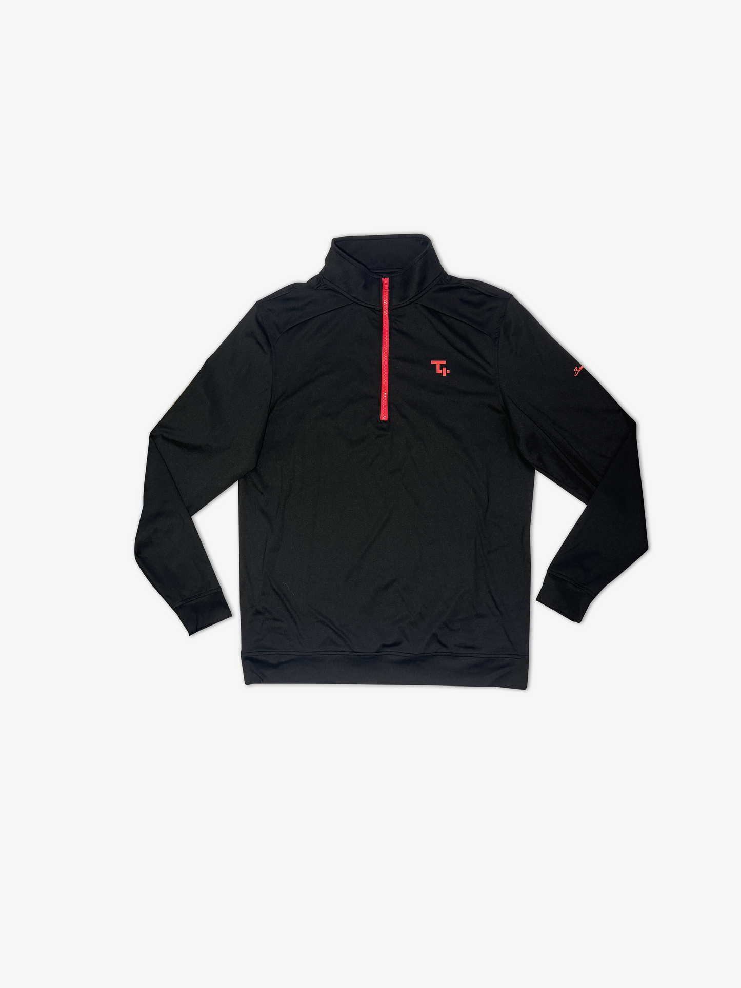 Season 3 Black/ Red 1/4 zip