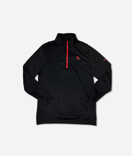 Season 3 Black/ Red 1/4 zip