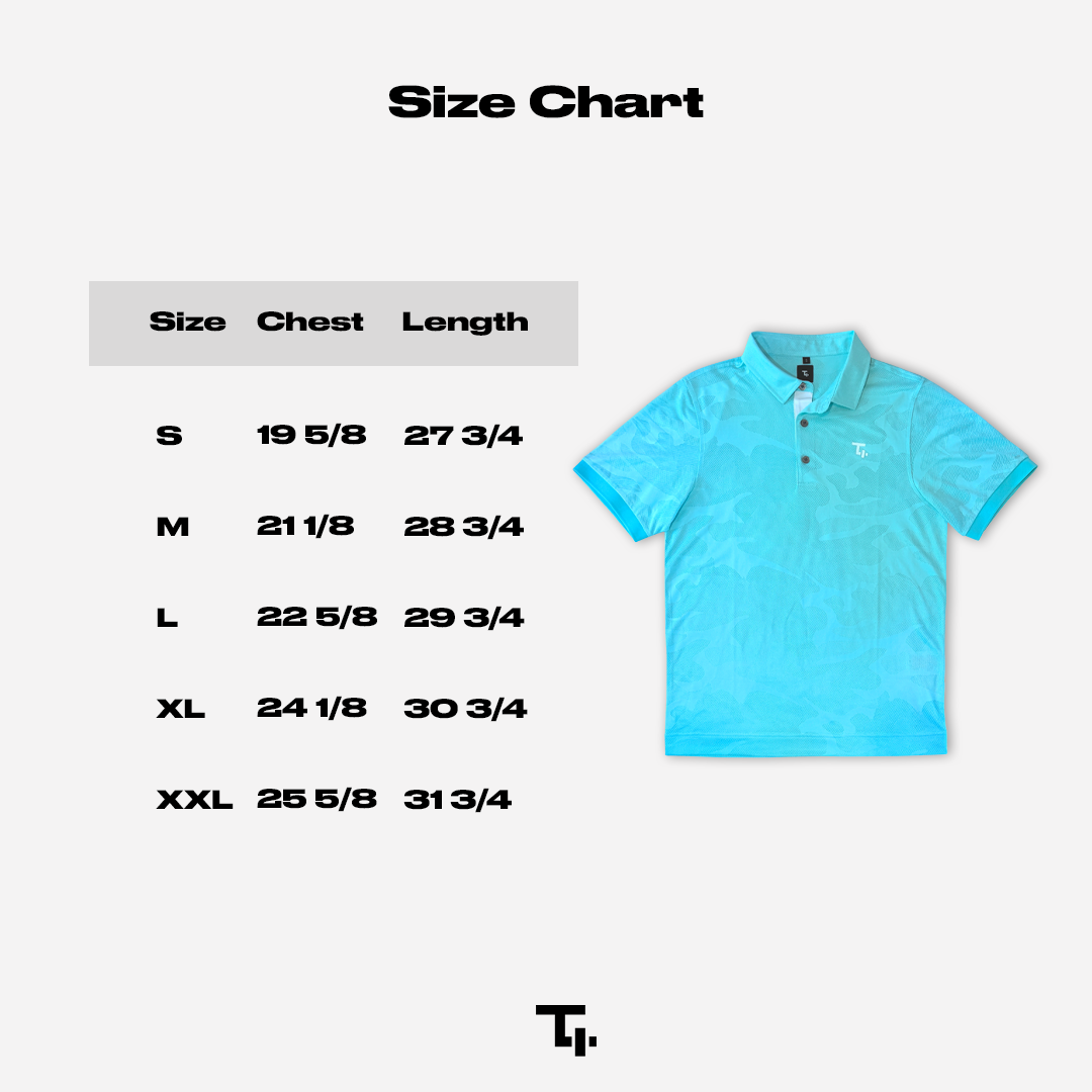 S3 Polo shirt Turquoise