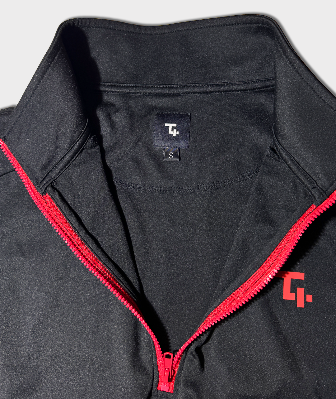 Season 3 Black/ Red 1/4 zip